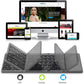 Palm-sized Foldable Bluetooth Keyboard with Touchpad
