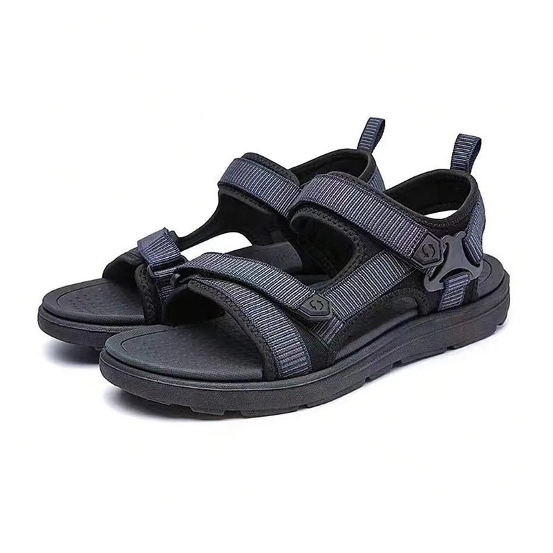 Extraordinary Comfort Lightweight & Flexible Non-Slip Waterproof Hoop & Loop Sandals