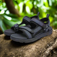 Extraordinary Comfort Lightweight & Flexible Non-Slip Waterproof Hoop & Loop Sandals
