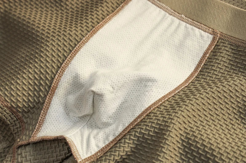 CoolEase Gentle Fit For Sensitive Skin Cool & Lightweight Breathable Ice Silk Boxers (4pcs)