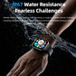 Ultra-Thin and Lightweight Brilliant 1.96” AMOLED Display Health Monitoring Smartwatch