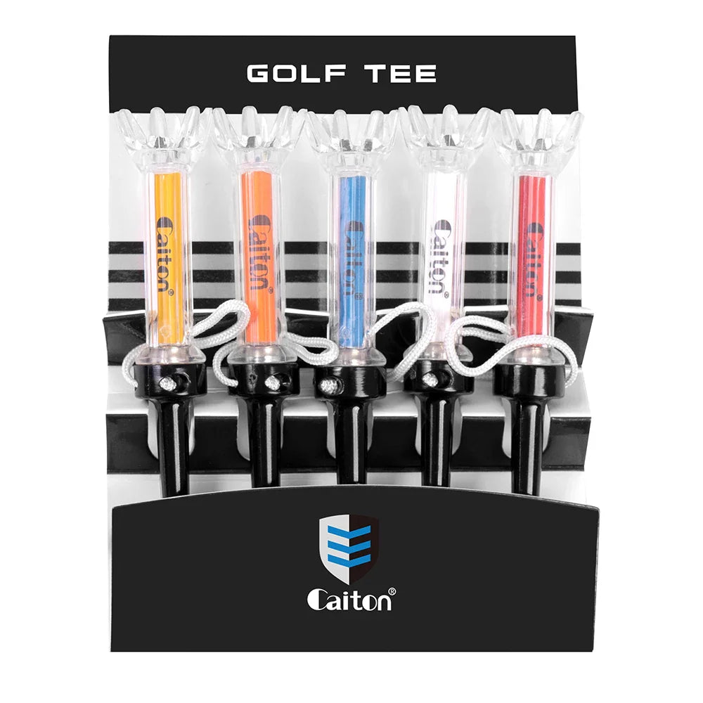 Caiton Magnetic 360° Zero-Bend Reusable Golf Tee Set (5pcs)