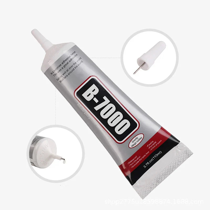 B-7000 Epoxy Resin Clear Contact Soft Glue With Precision Applicator