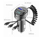 ChargeMaster 5-in-1 Retractable Pro Car Charger with Voltage Display