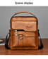 Vintage Textured Messenger Bag – Lightweight Compact & Practical