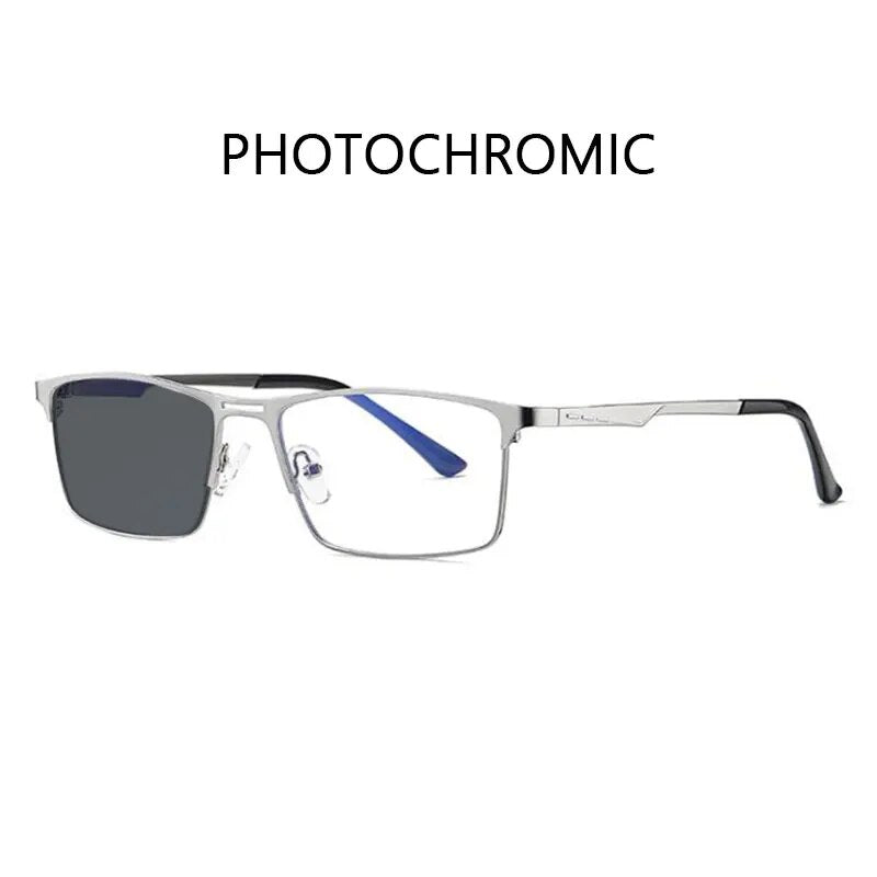 Metal Frame Blue Light Blocking Reading Glasses