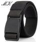 Large Size Polymer Buckle Elastic Stretch Belt