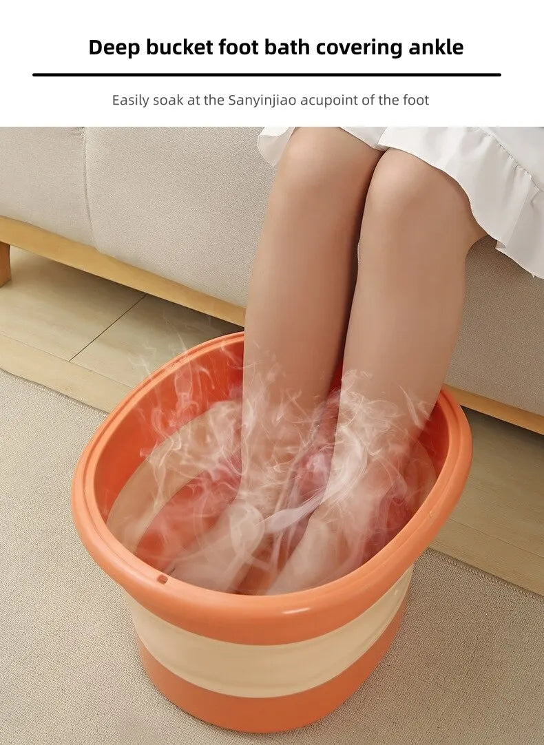 Foldable Easy Storage Acupuncture Foot Soak Tub