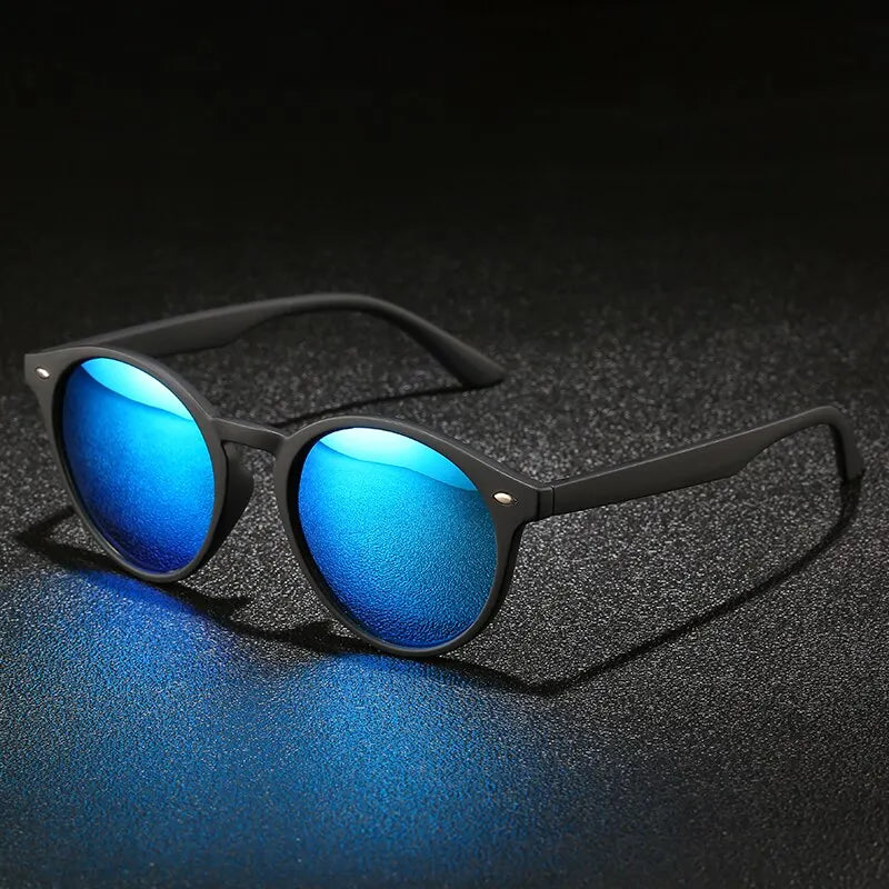 RetroRound Designer Polarized Driving Sunglasses UV400