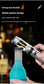 Heavy-Duty Metal Multi-Use Jet Torch Lighter Adjustable Flame, Safety Lock, Windproof