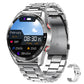 Bluetooth IOS & Android Smart-Watch with Blood Pressure & Health Monitoring (ECG+PPG)