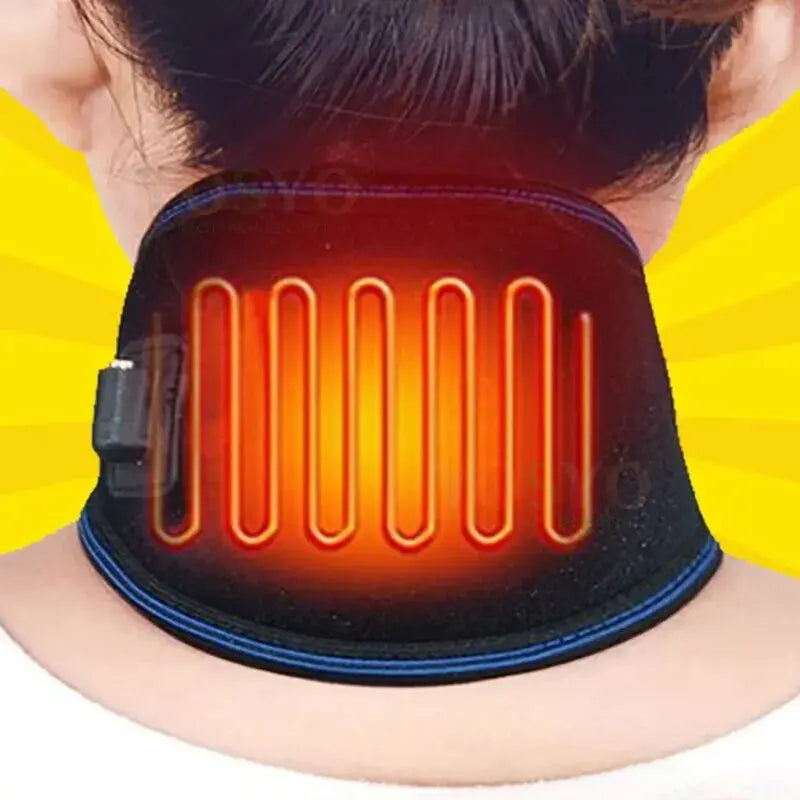 WarmRelief Tension & Stiffness USB Heated Ergonomic Neck Guard