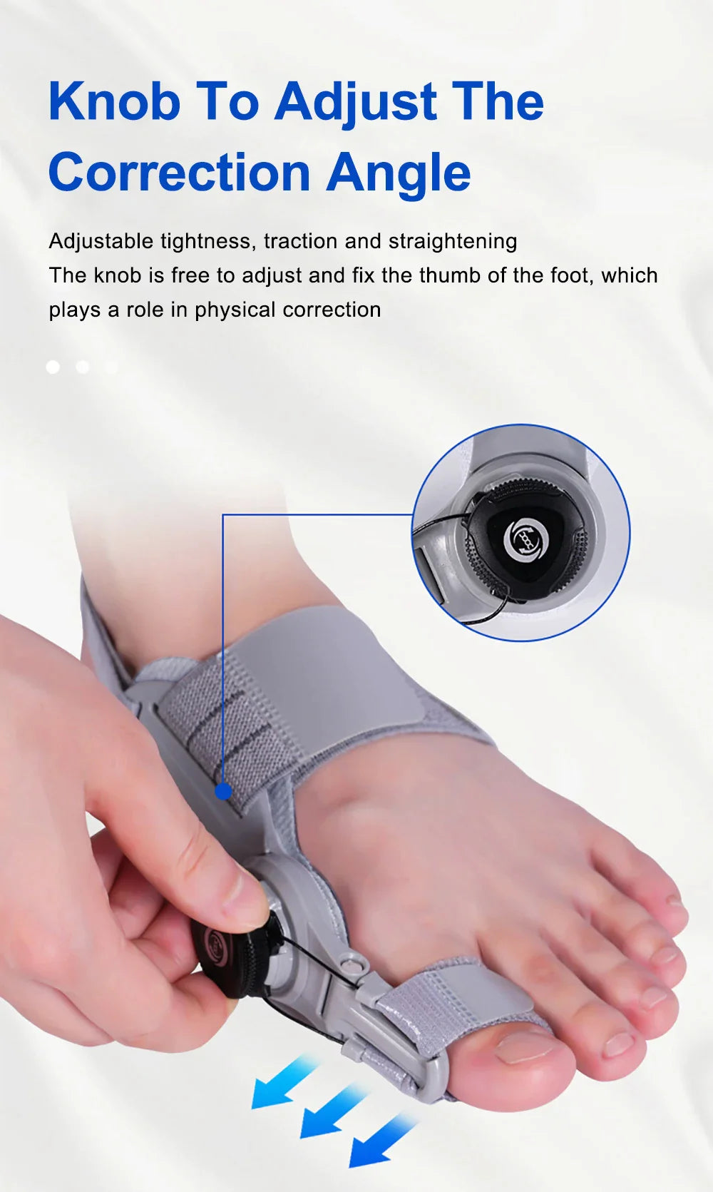 AngleFlex - 180° Rotation Orthopedic Bunion Splint  Corrector