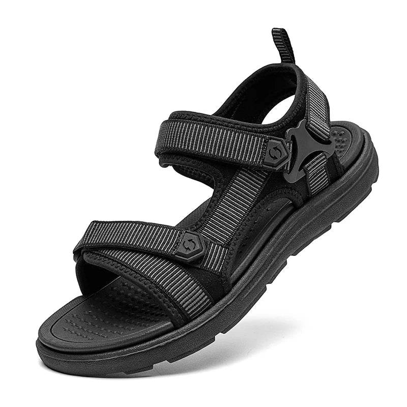 Extraordinary Comfort Lightweight & Flexible Non-Slip Waterproof Hoop & Loop Sandals