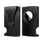 Carbon Fiber RFID Protection Metal Card & Cash Wallet with Air-Tag Holder