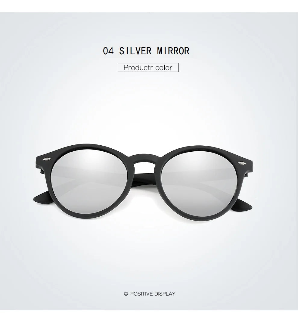 RetroRound Designer Polarized Driving Sunglasses UV400