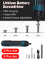 Mini Electric Rechargeable Multi-function Power Screwdriver/ Drill