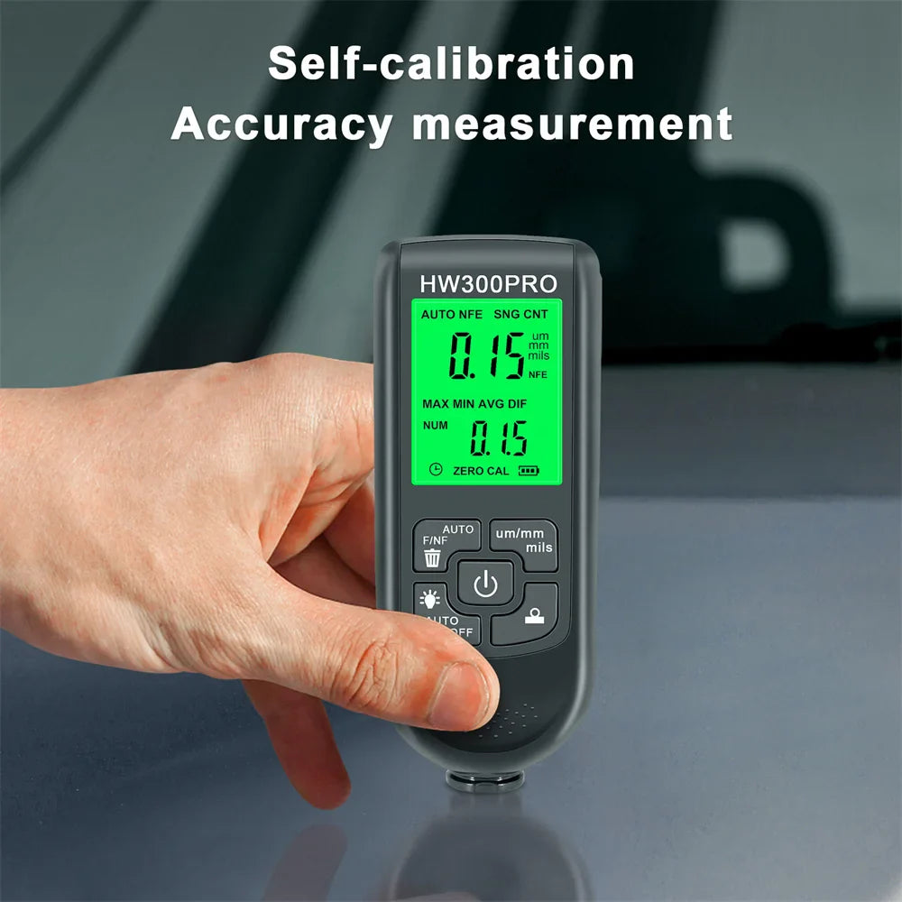 Electroplate Digital Metal / Paint Coating Thickness Gauge Tester