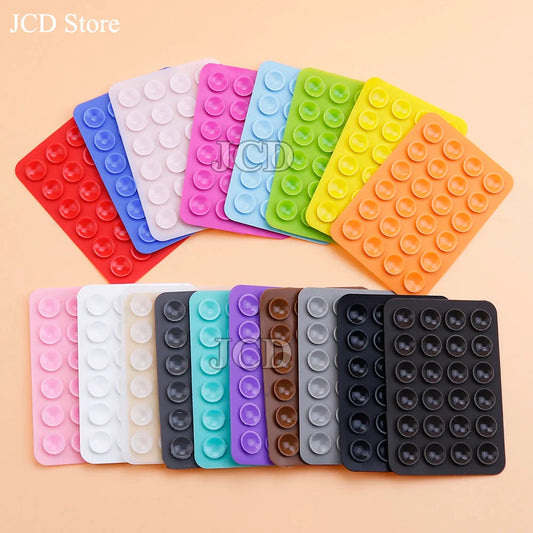EasyMount Dual-Sided Adhesive Reusable Suction Pad for Phones (2pcs-Pack)