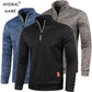 Easy-Wear Warm Half-Zip Men’s Pullover