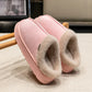 Thick Supportive Sole Lightweight Consistent Temperature Insulation Unisex  Winter Slippers