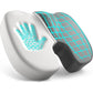 Ergonomic Dual-Layer Memory Foam + Cooling Gel Tailbone Pressure Relief Cushion