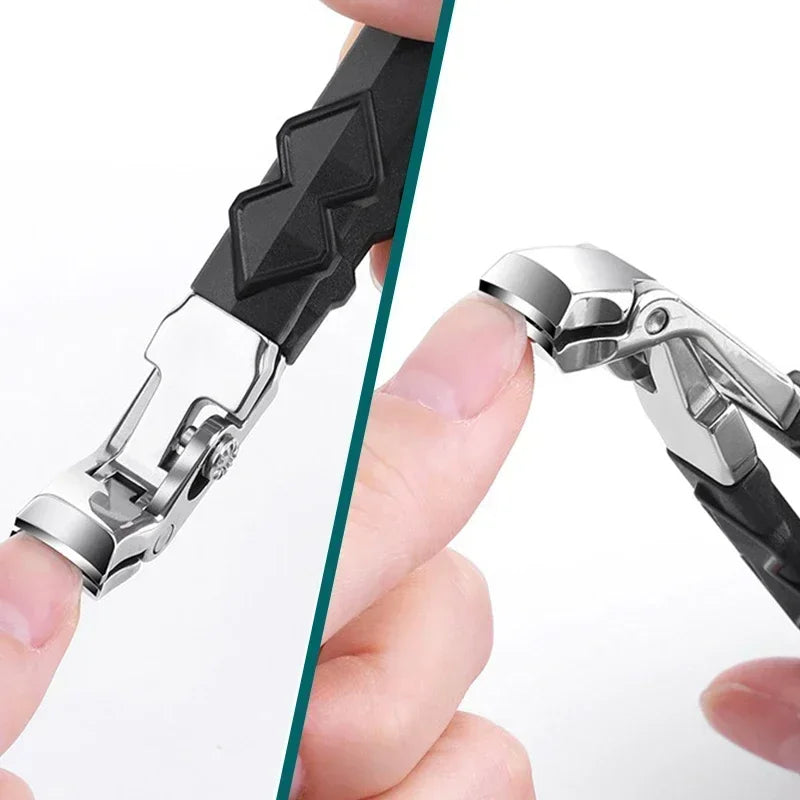 Extra-Wide 45° Diagonal Full Visibility Design Ergonomic Thick Nails Clipper
