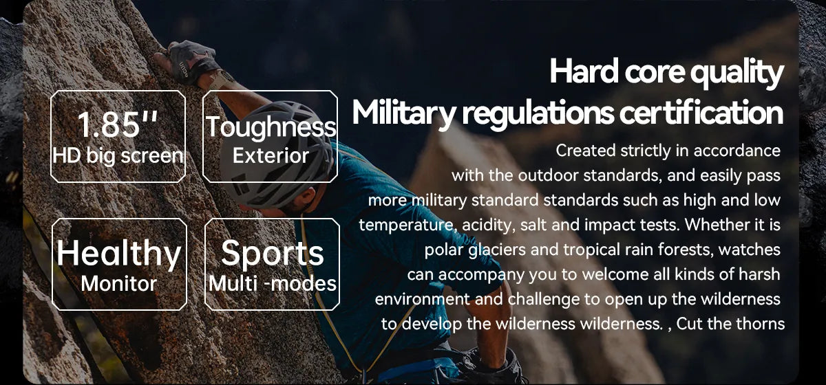 Robust Extremely Durable Waterproof Smartwatch