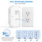 US Plug 10 in 1 Multi-Wall Socket & USB+Type C Fast Charging Station