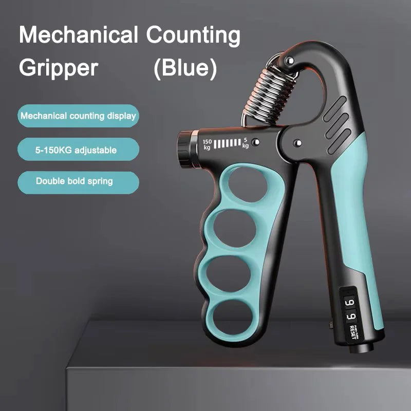 Therapy & Recovery Adjustable Hand Trainer With Built-in Counter