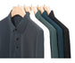 Short-Sleeve Plaid Pattern Ice Silk Polo Shirt