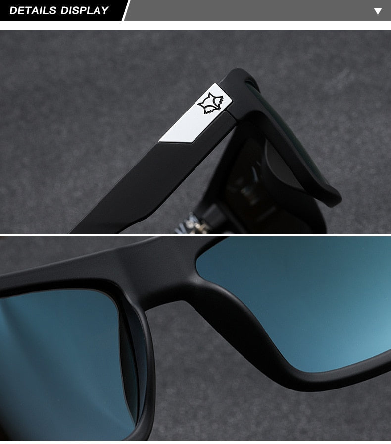 Retro Mirror Square UV400 Protection Sunglasses