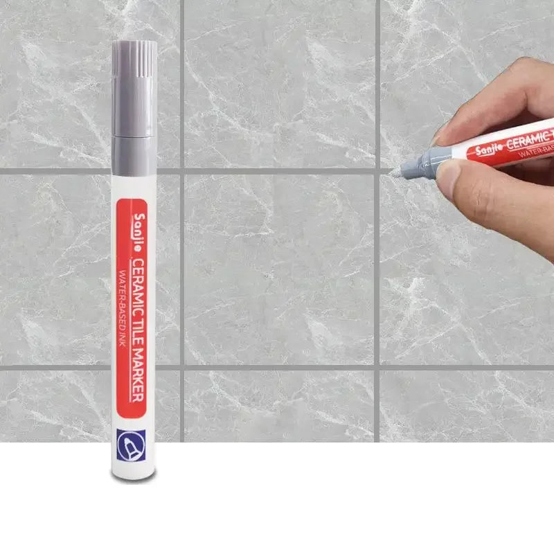 Waterproof & Quick-Drying Tile & Grout Pen for Easy Repair and Enhancement