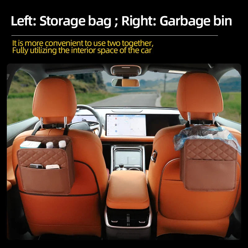 Multifunctional Car Seat Pocket Organizer / Garbage bag