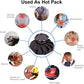 Professional Hot/Cold Compress Bandage with Reusable Ice Bag Pack & Elastic Strap