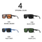 Classic Square Polarized UV400 Protected Anti-reflective Driving Sunglasses