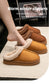 Thick Supportive Sole Lightweight Consistent Temperature Insulation Unisex  Winter Slippers