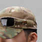 Durable & Lightweight Breathable Tactical Cap with Patented Glasses Holder Design