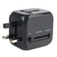 All-in-One Universal Travel Adapter Wall Charger with USB & USB-C