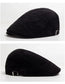 Vintage Corduroy Front and Back Wear Newsboy Flat Cap