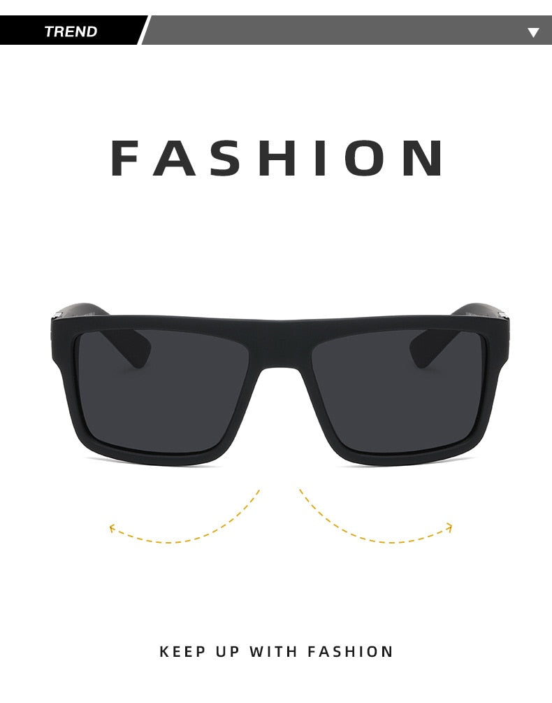 Retro Mirror Square UV400 Protection Sunglasses