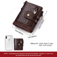 Genuine Leather Vintage RFID Blocking  Men Wallet With Chain