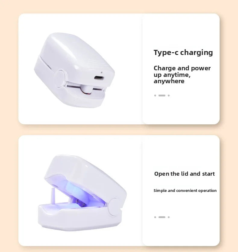 Rechargeable Infrared + Blue Light Fingernails & Toenails Fungus Treatment Device