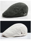 Vintage Corduroy Front and Back Wear Newsboy Flat Cap