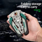 SmartFold Foldable Multi-Function Pulley Design Wire Stripper and Crimper