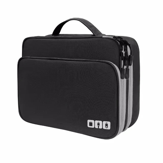 SmartPack – A three-layer Padded Multi-Compartment Waterproof Tech Organizer