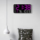 Seniors-Friendly Easy-Read Large Display LED Voice Control Alarm Clock