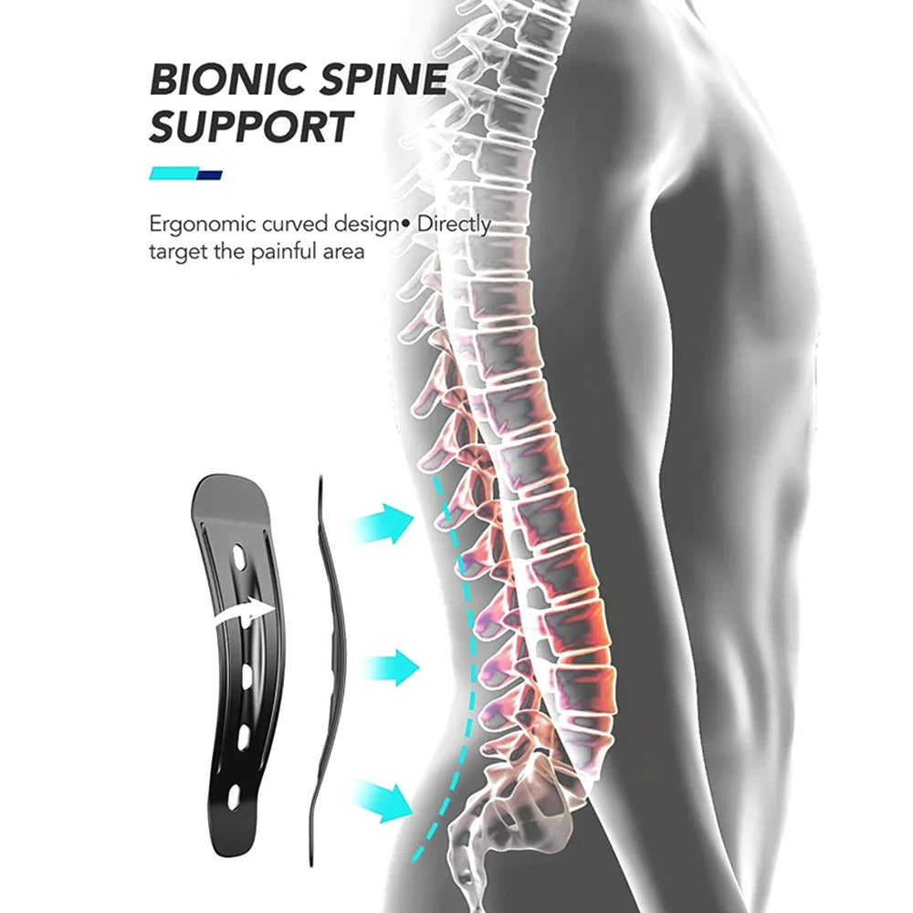 Lower Back & Lumbar Support Brace – Pain Relief for Sciatica, Herniated Discs and Scoliosis