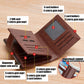 RFID Blocking Large Capacity Men's Wallet