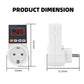 Automatic Smart Voltage Socket  Protector with LED Display